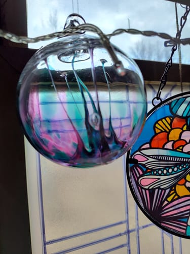 Customer photo review of Wish Ball Ornament, Wildflower