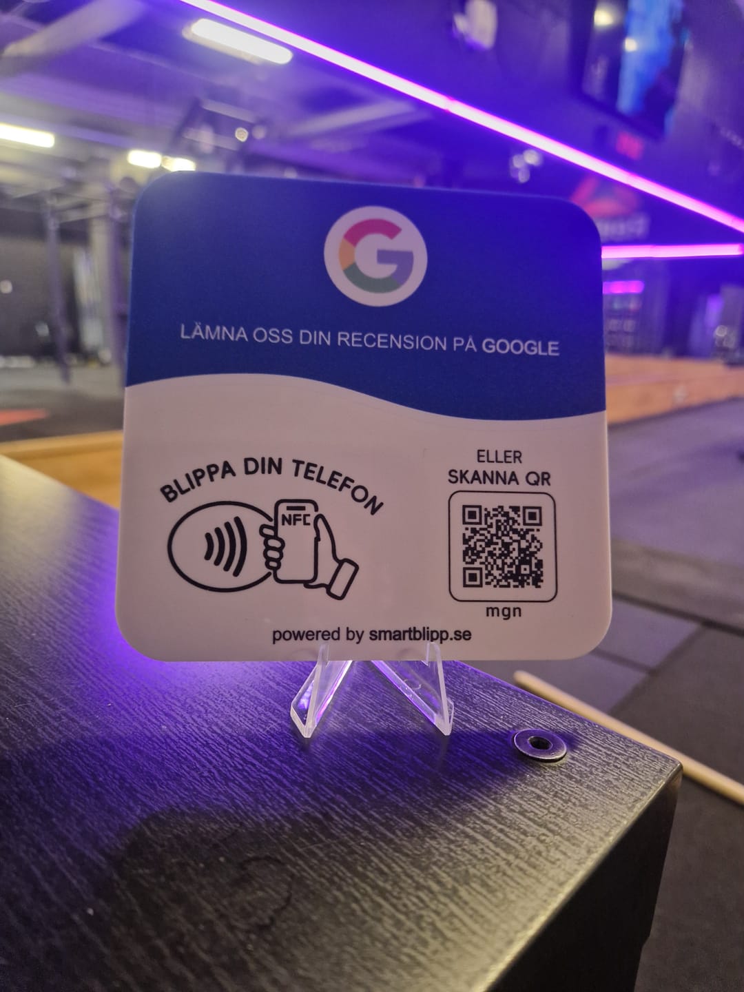 Customer photo review of Google Recensionsplatta NFC