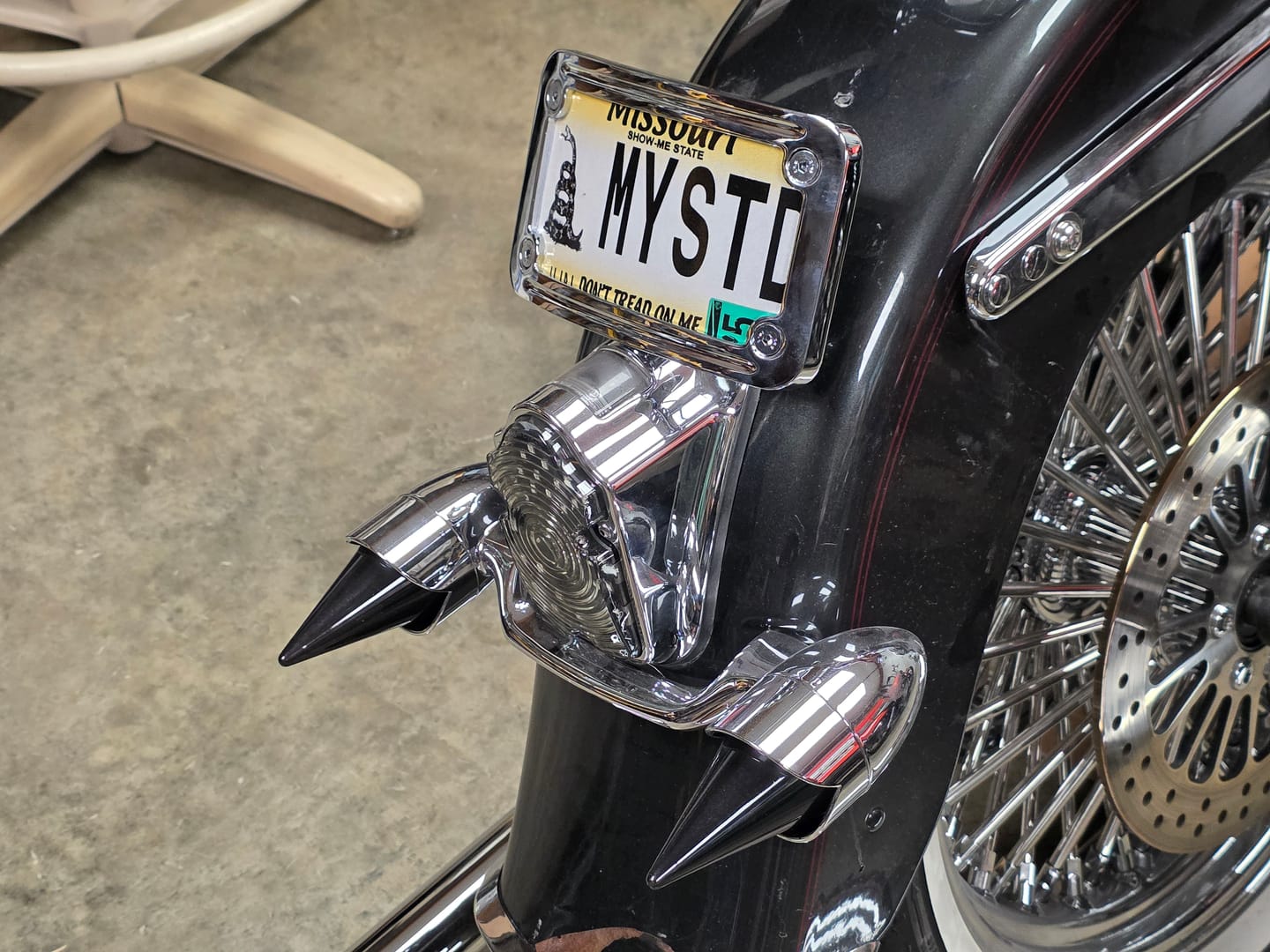 Customer photo review of Harley Davidson Turn Signal Lenses - Clip in Style