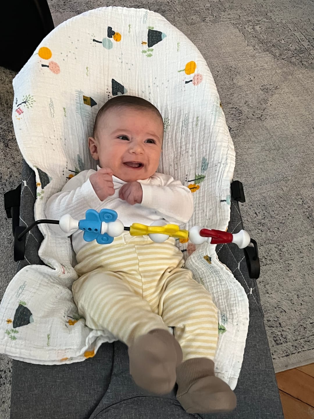 Customer photo review of 2'li Organik Pamuk Bebek Pantolonu Playtime