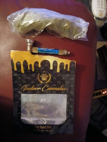 Customer photo review of Gold Spectrum THCA Flower - Top Quality Strain of the Month