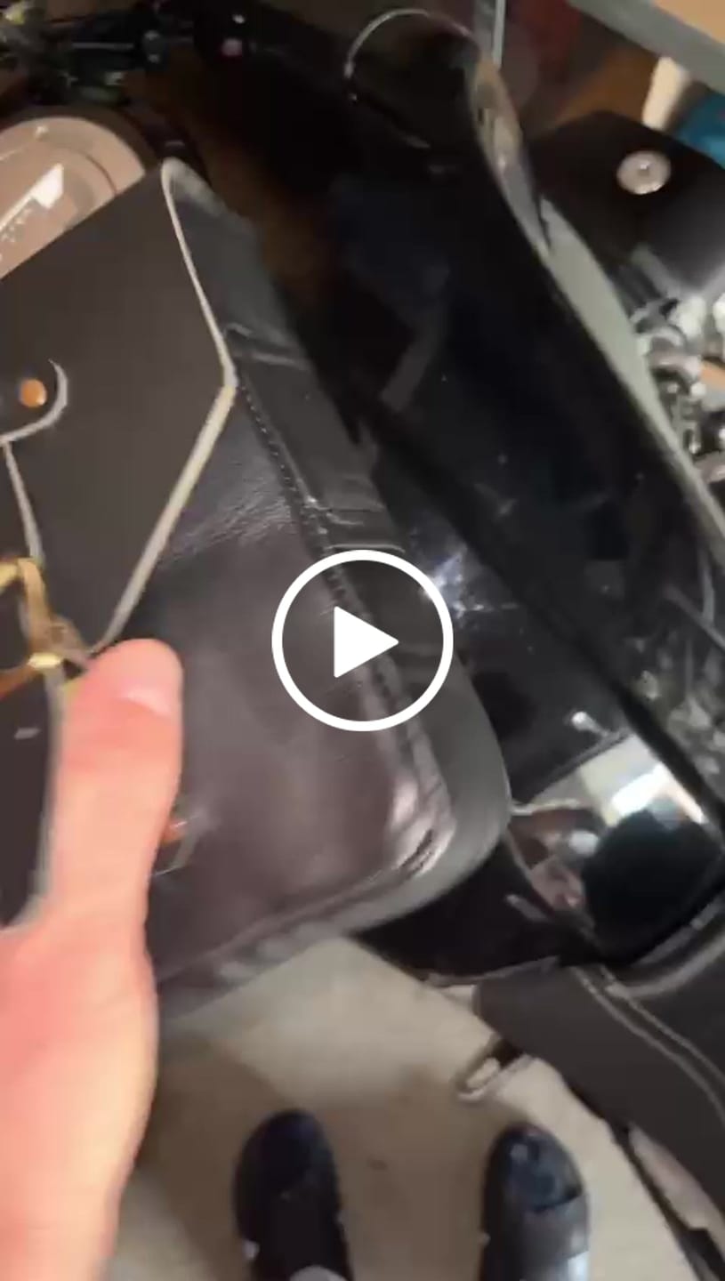 Customer video review of tank pouch