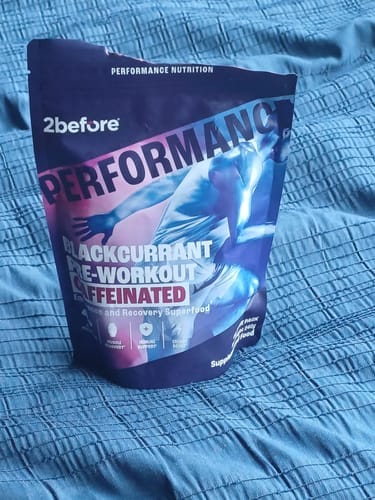 Customer photo review of Blackcurrant Pre Workout - Caffeinated