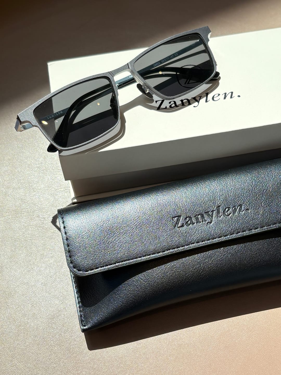 Customer photo review of Jensen | Magnetic Clip-on Eyeglasses Sunglasses | ZanyLen Best Sellers