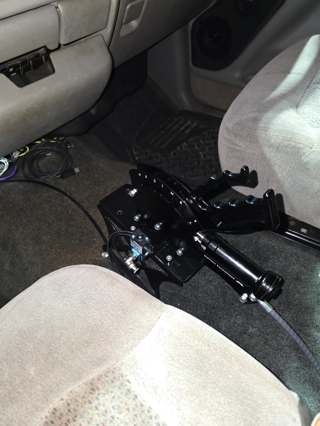 Customer photo review of 4L80E 4 Speed Reverse Pattern Operator Series Billet Shifter Rear Exit