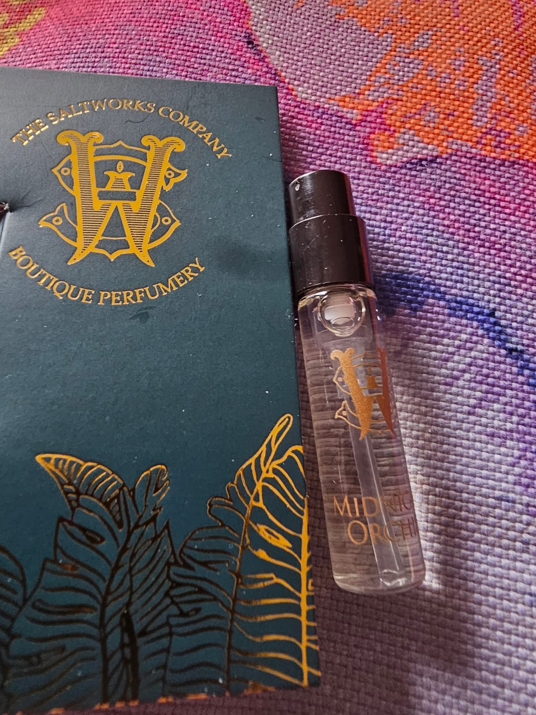 Customer photo review of Midnight Orchid