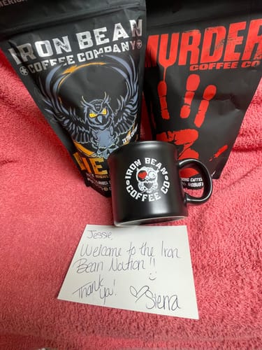 Customer photo review of Fierce™ - Highly Caffeinated Dark Roast