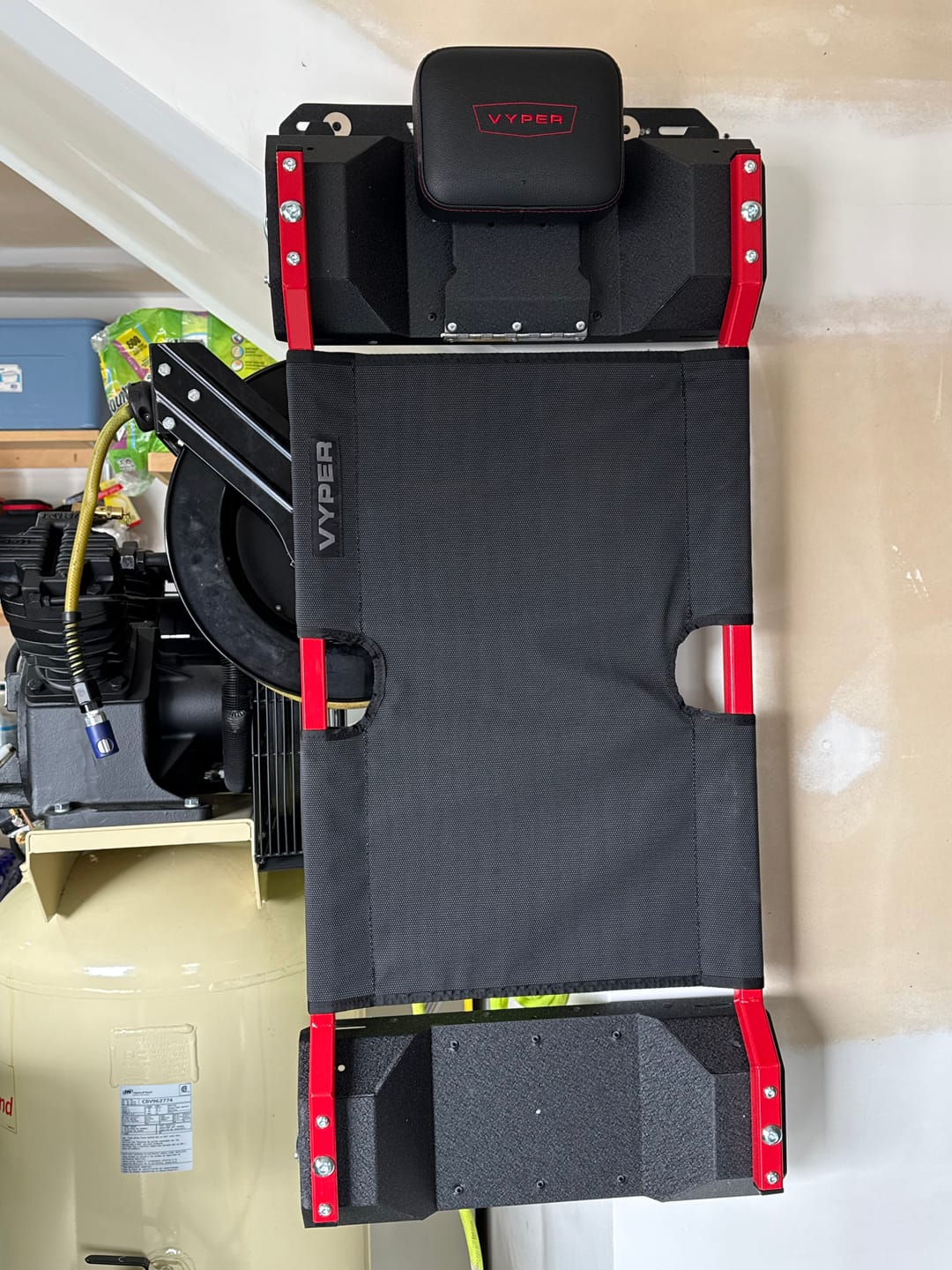 Customer photo review of WALL MOUNT: LAY-DOWN CREEPER