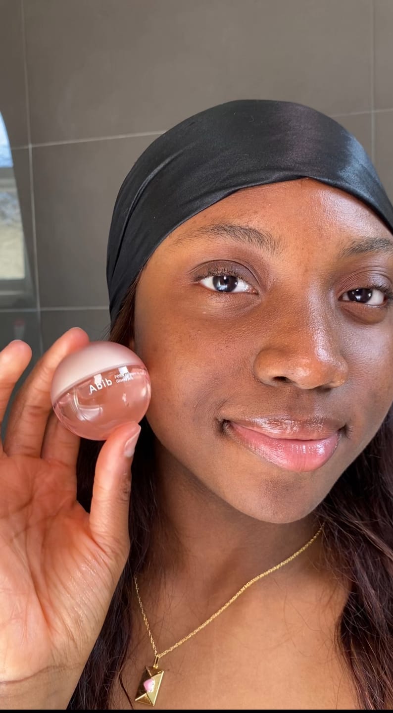 Customer photo review of PDRN Collagen Lip Mask Glazed Jelly