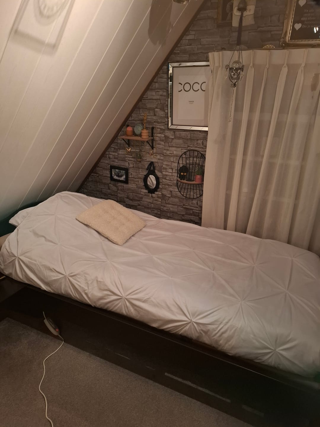 Customer photo review of Dekbedovertrek set - Velvet Diamond Porcelain White