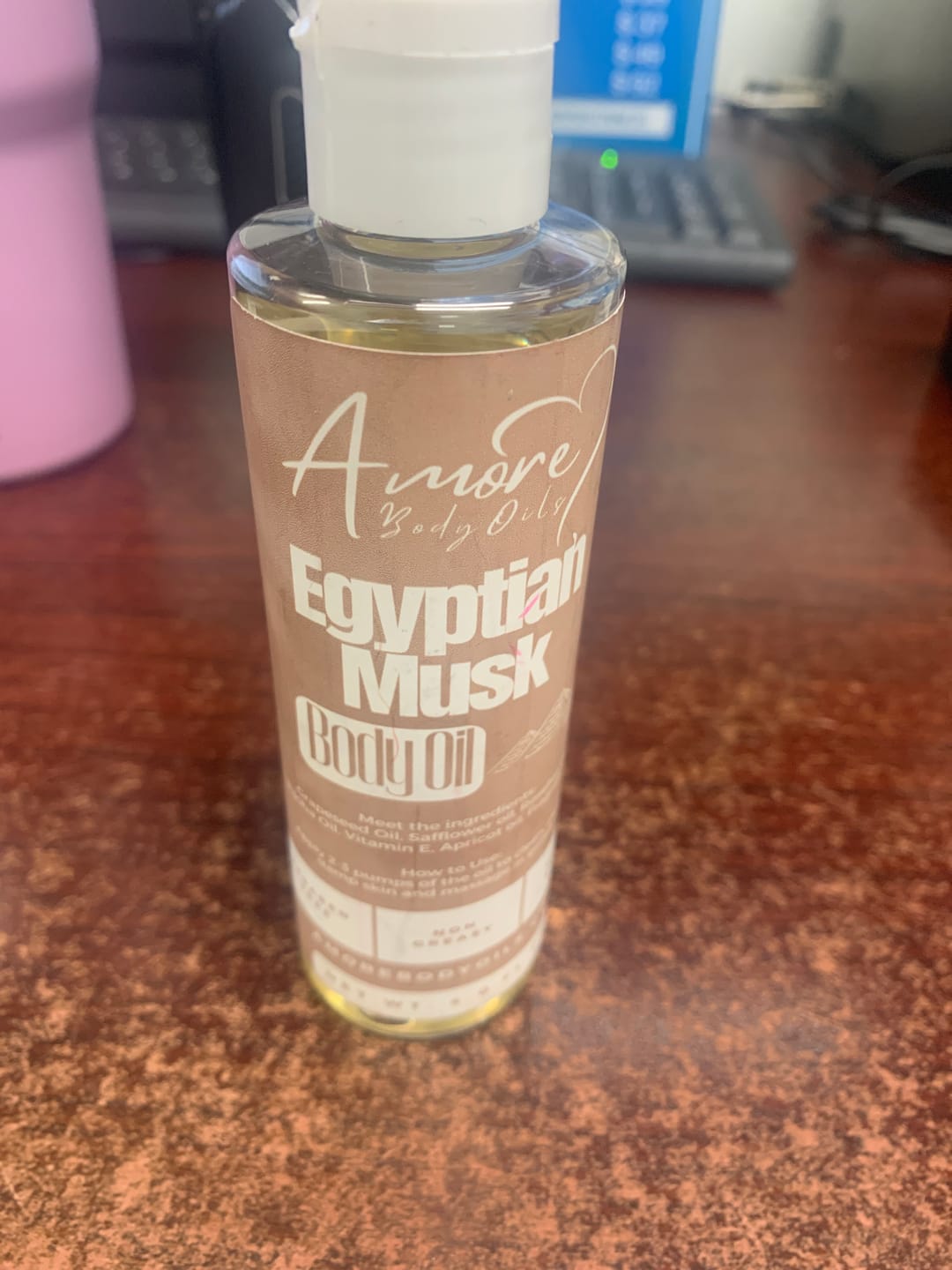 Customer photo review of Lick Me All Over - Body Oil