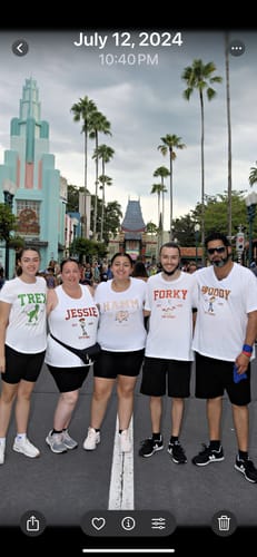 Customer photo review of Jessie Est. 1999 Toy Story Disney DTF Transfer