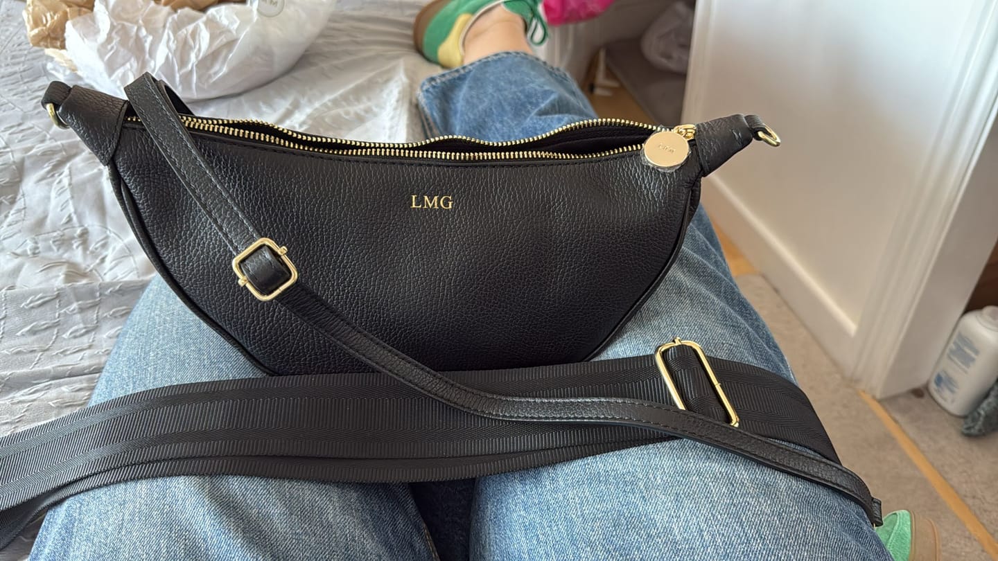 Customer photo review of The Fleur Hip Bag