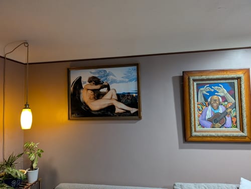 Customer photo review of The Fallen Angel | Alexandre Cabanel | 1847