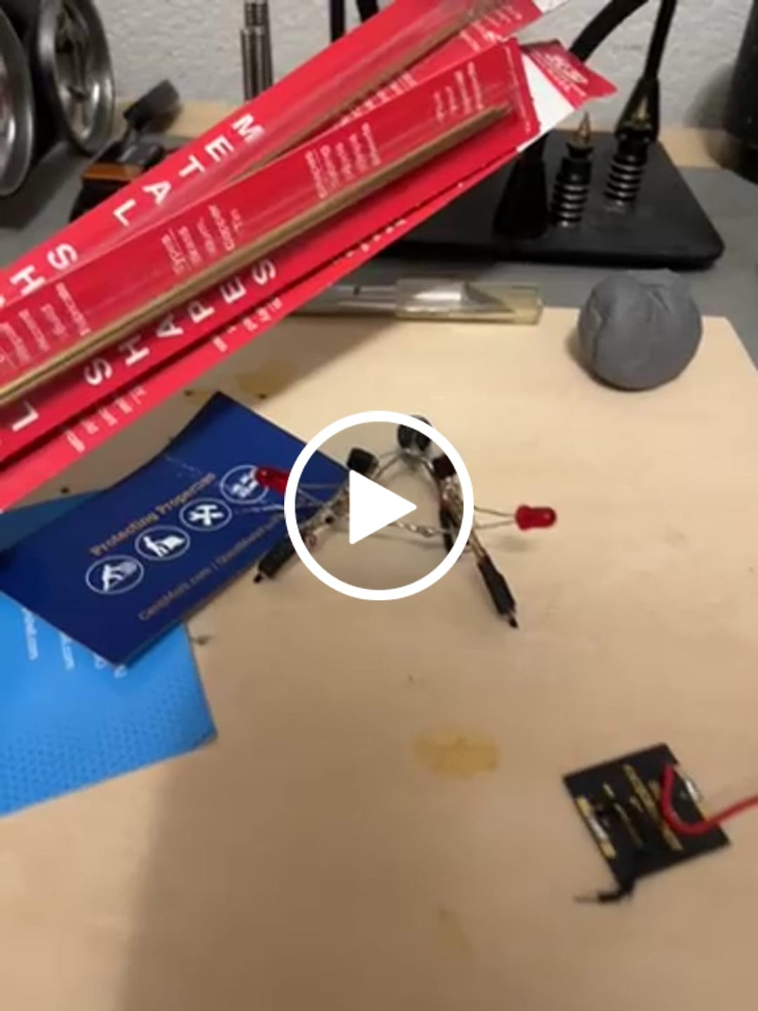 Customer video review of Round Brass Rod: 1/32" OD x 12" Long (5 Pieces)