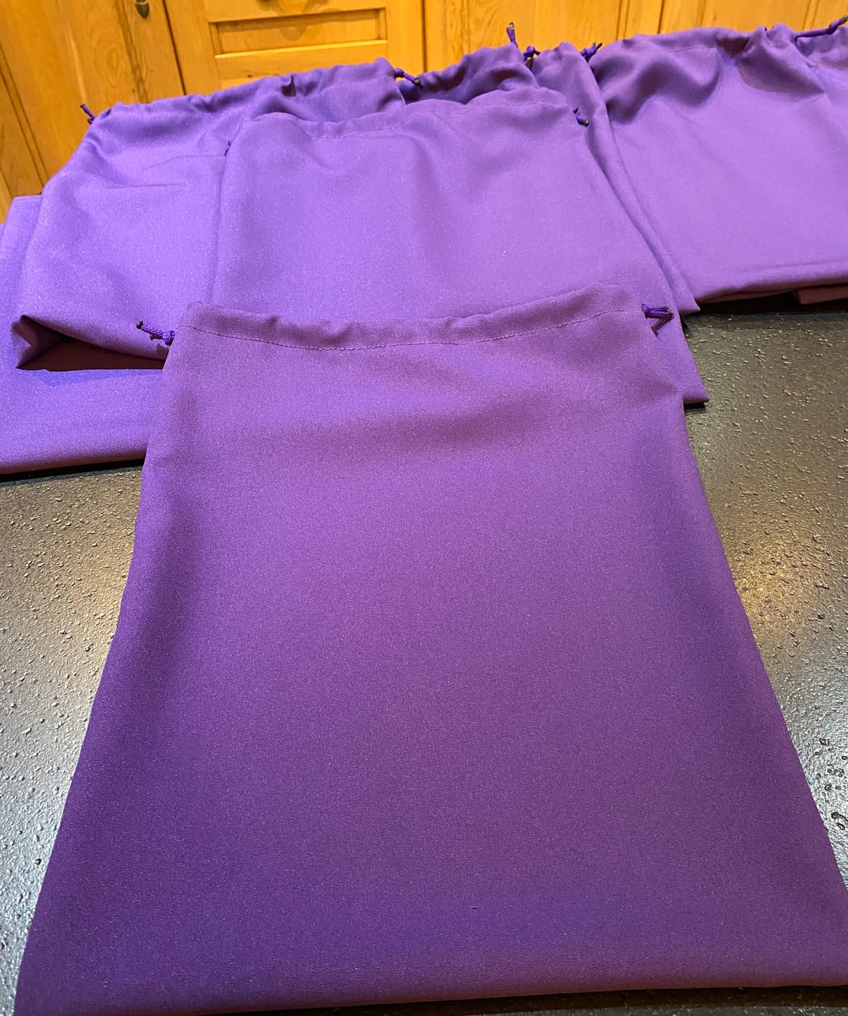 Customer photo review of Plain Polyester Suiting Fabric