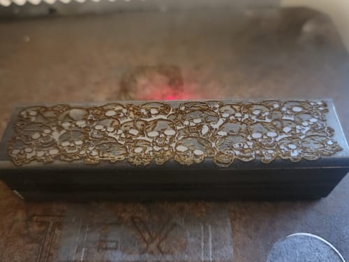 Customer photo review of Monport GM 60W Integrated MOPA Fiber Laser Engraver & Marking Machine