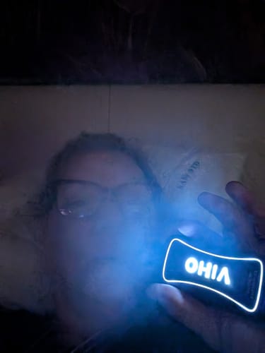 Customer photo review of Blue Razz Ice VIHO Supercharge 20k 0% Nicotine