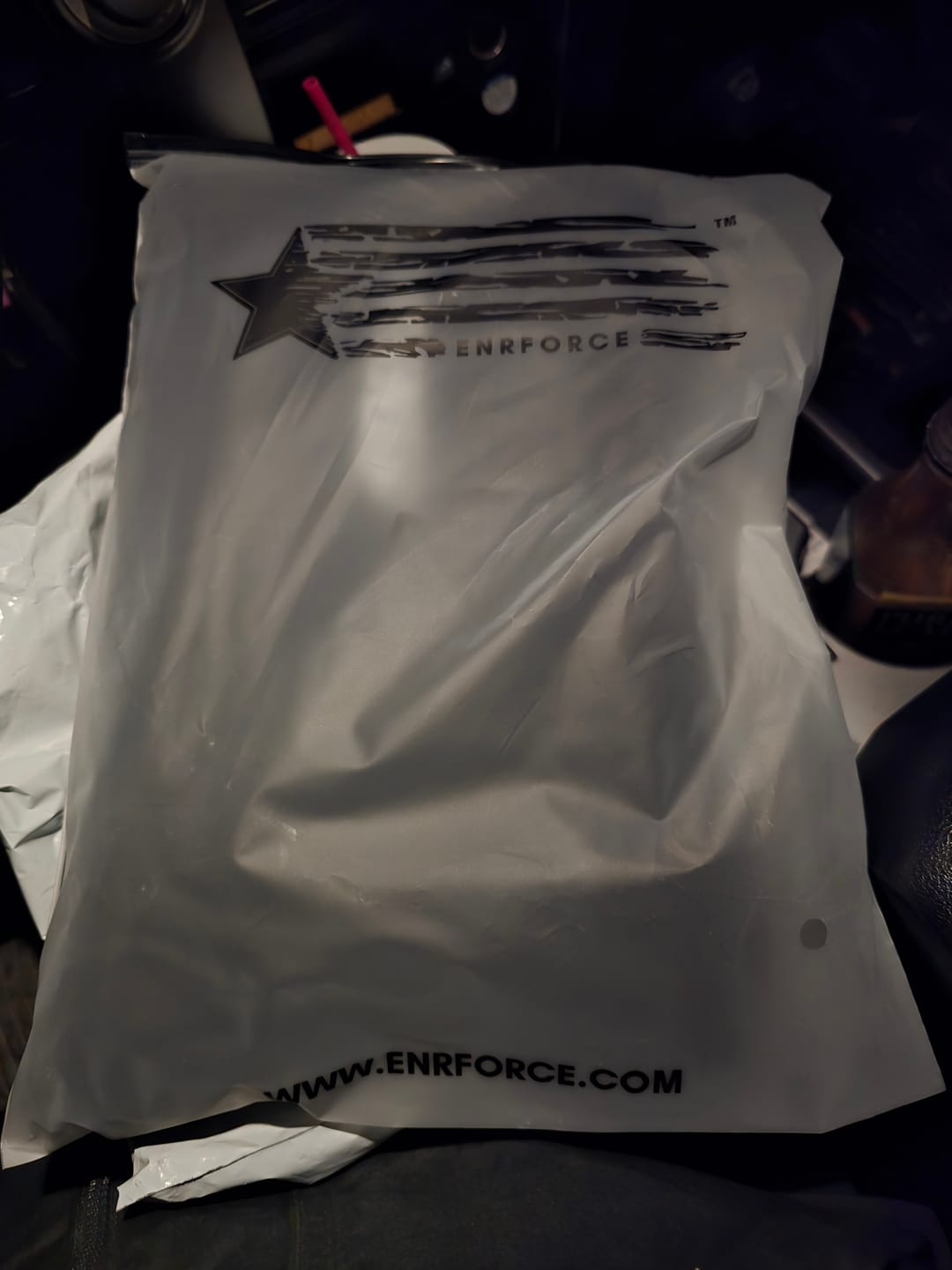 Customer photo review of Ladies Black-out Hoodie