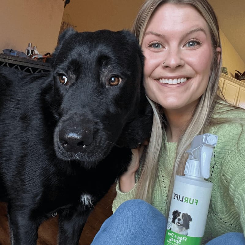 Customer photo review of FurLife™ - Flea & Tick Spray for Dogs and Cats