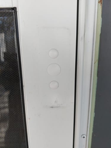 Customer photo review of 5/8" White Hole Plugs