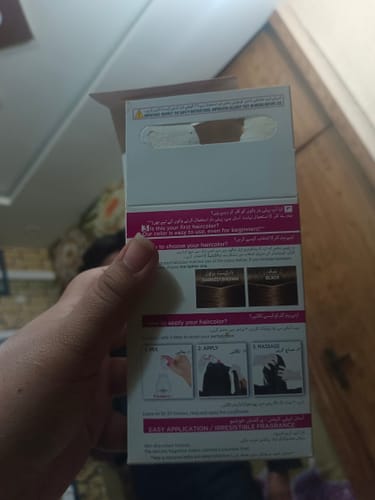 Customer photo review of Loreal Casting Creme Gloss - 600 Dark Blonde Hair Color