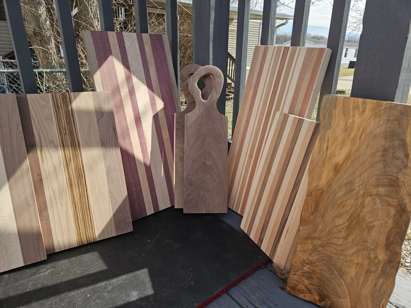 Customer photo review of Organic Handle Acrylic Router Template