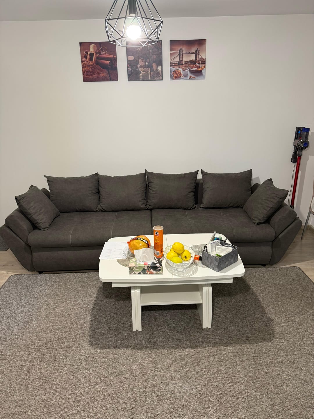Customer photo review of Canapea extensibilă dumonde cu ladă de depozitare si sezut confortabil din spuma HR, Loana Kaki 300x100 cm