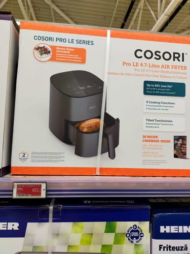 Customer photo review of Air Fryer Novio Grill & Fry