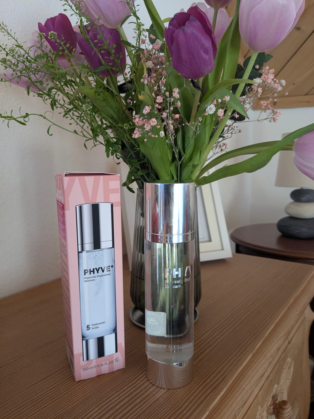 Customer photo review of PHYVE® - Hyaluron Serum