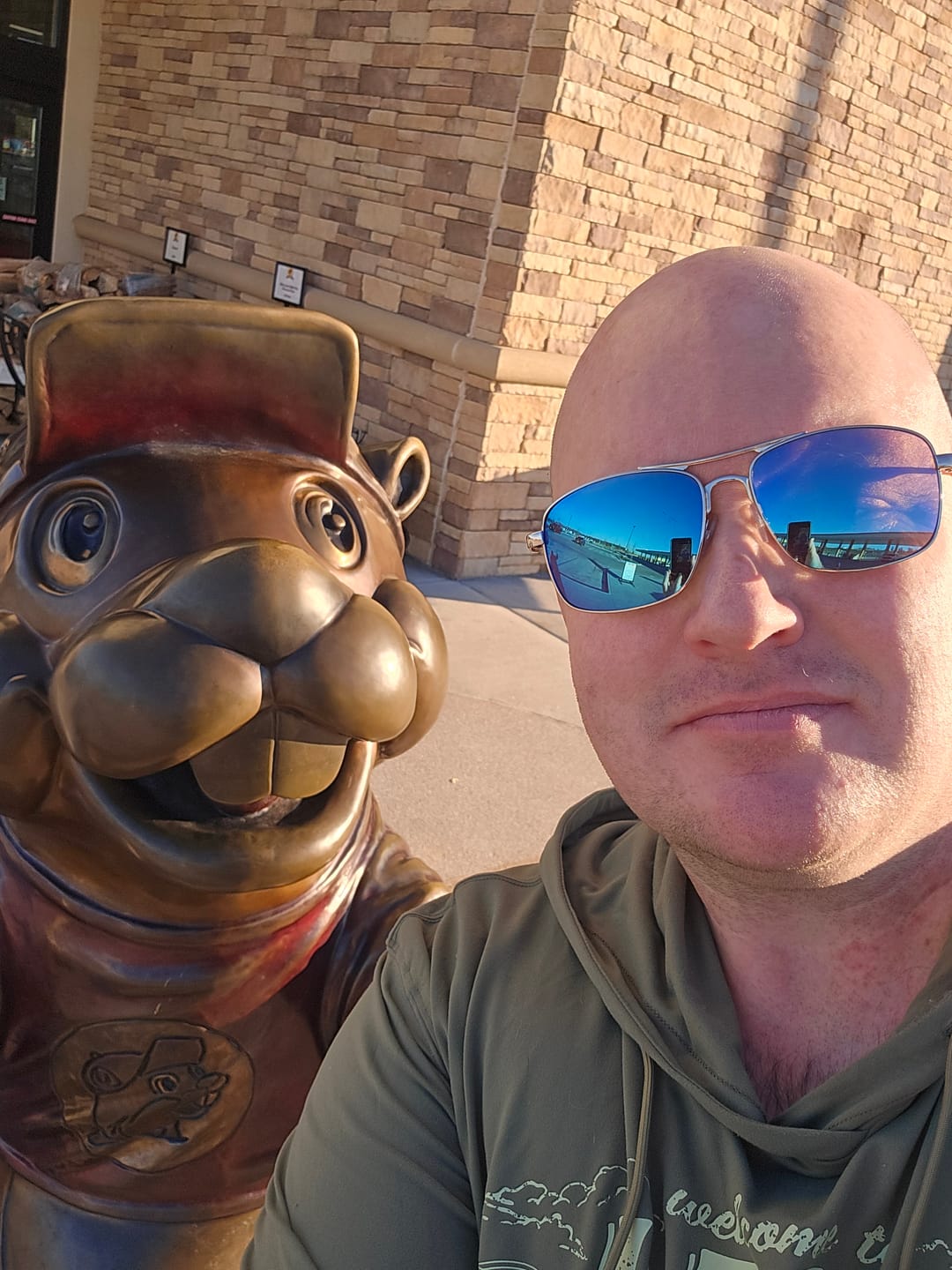 Customer photo review of Disney's A Goofy Movie "Lake Destiny" – Performance Hoodie