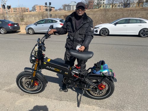 Customer photo review of 2025 Version A8 Pro Max Dual Motor Ebike