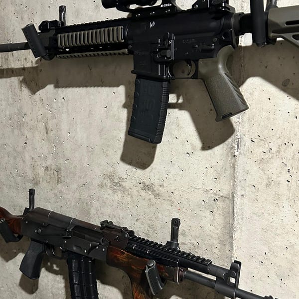 Customer photo review of Gun Hooks