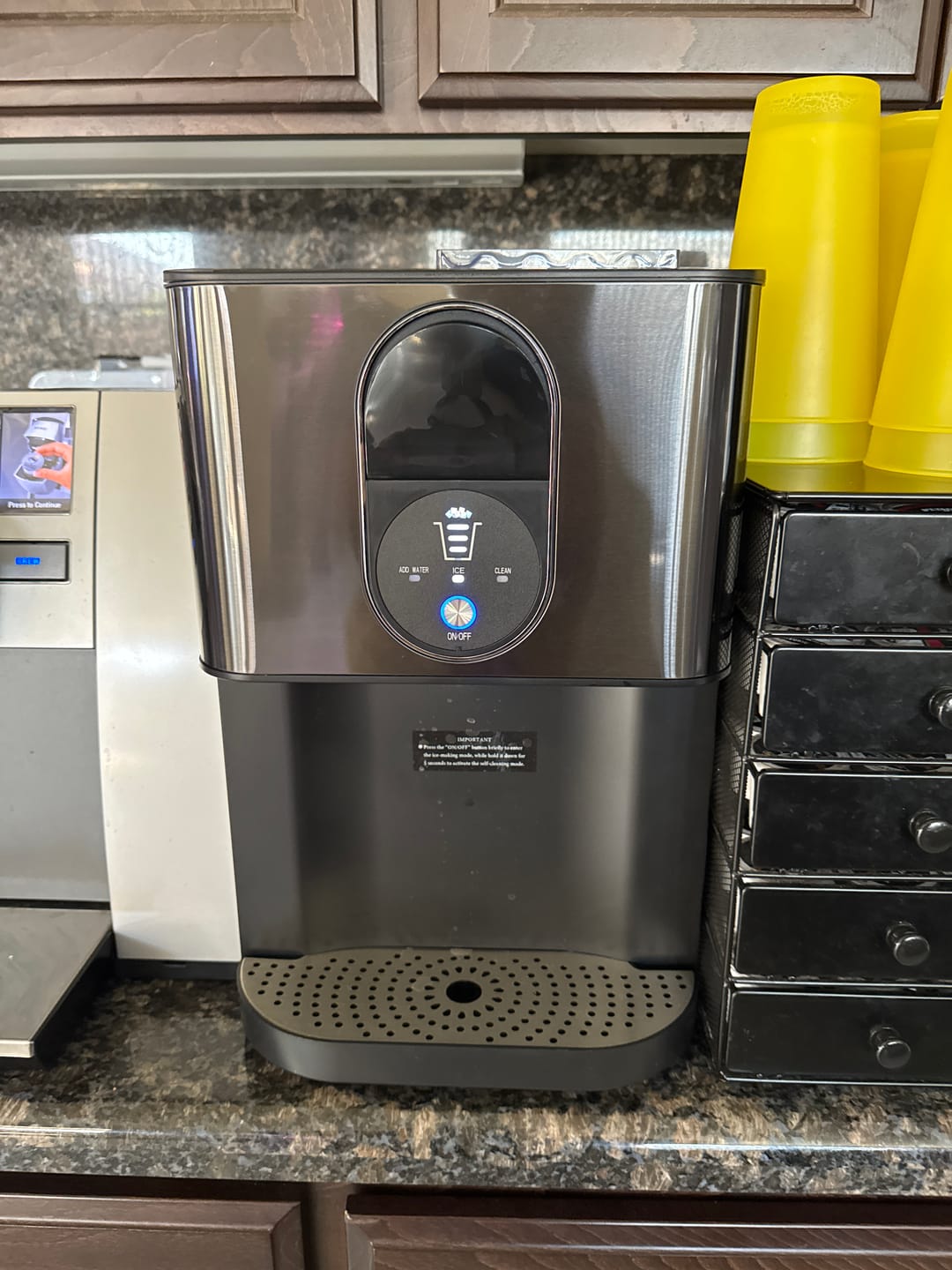 44-lb Ice Per day Nugget Ice Maker Dispenser