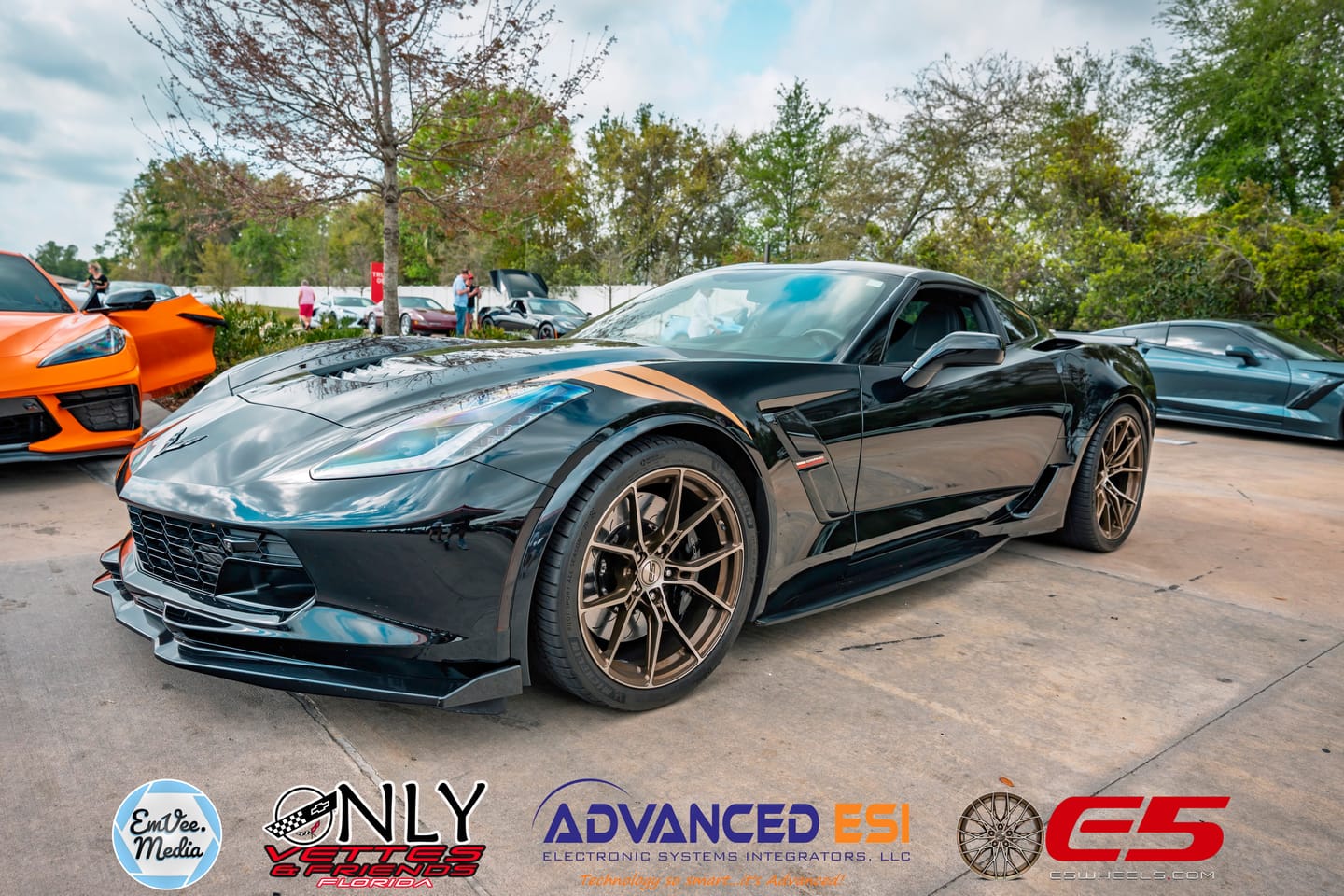 Customer photo review of Chevrolet Corvette C7 Front Fender Flares Wheel Trim