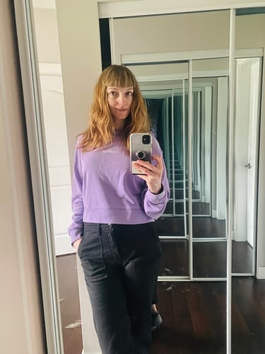undefined review of Anxious Mineral Wash Sweater image 1 out of 1