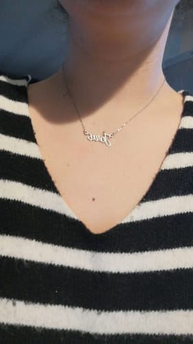 Customer photo review of Collana Nome
