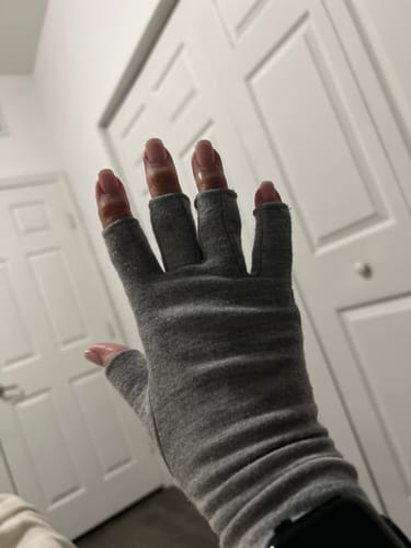 Customer photo review of Premium Onecompress™ Gloves