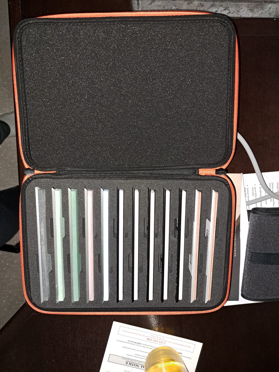 Customer photo review of Soft Case for 12 Edge Pro Stones