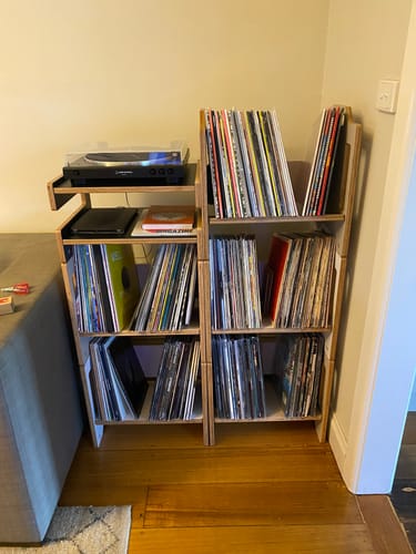 Customer photo review of A120 Record Player Stand
