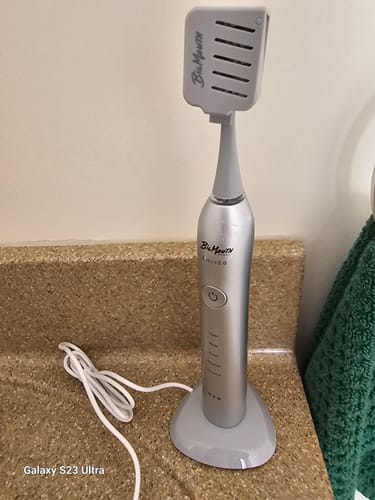 Customer photo review of Big Mouth Sonic Toothbrush 2.0 (Platinum Edition)