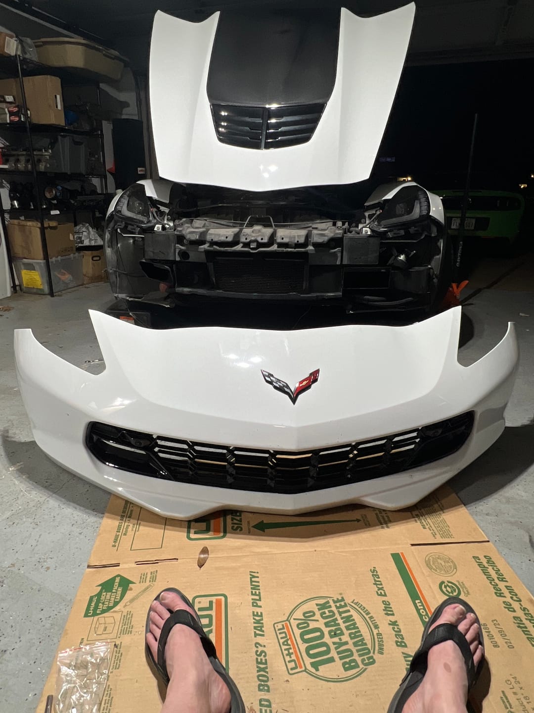 Customer photo review of Corvette C7 Front Bumper Grill