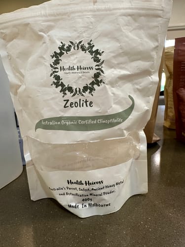 Customer photo review of Zeolite