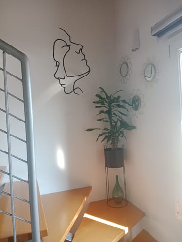 Customer photo review of Décoration Murale en Métal - Thème de vin