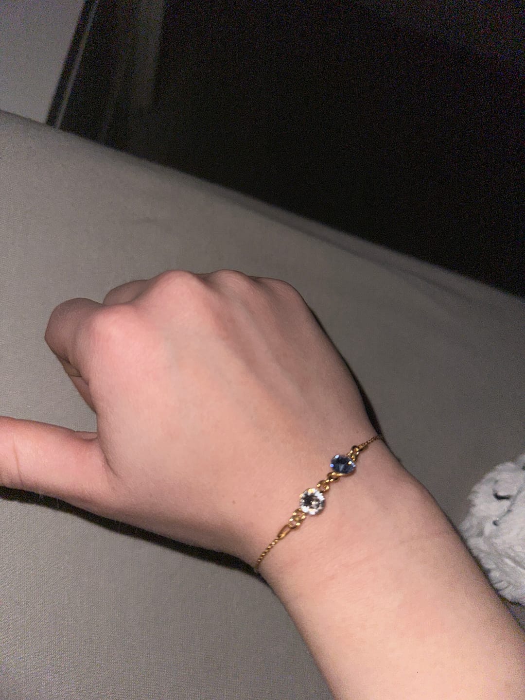 Customer photo review of Armband mit Geburtsstein