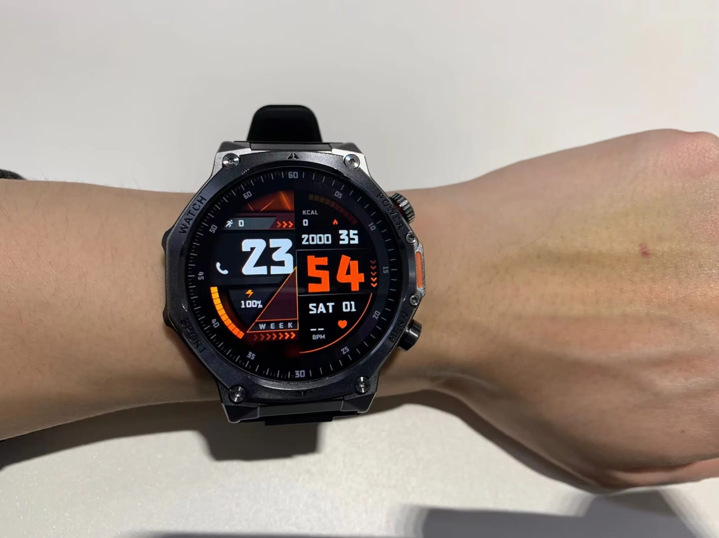 Customer photo review of LIGE New Smart Watch Men 800mAh Ultra Long Battery Life Waterproof Outdoor Sport Watches Bluetooth Call Military Smartwatch 2025