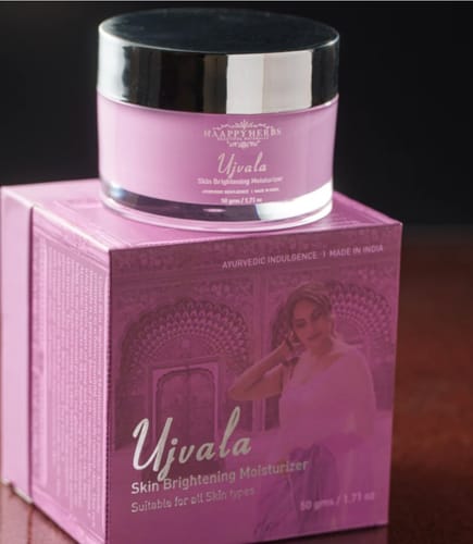 Customer photo review of Ujvala Skin Brightening Moisturizer