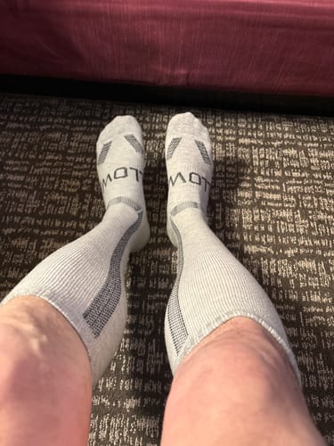 Customer photo review of Men's Alpaca Socks