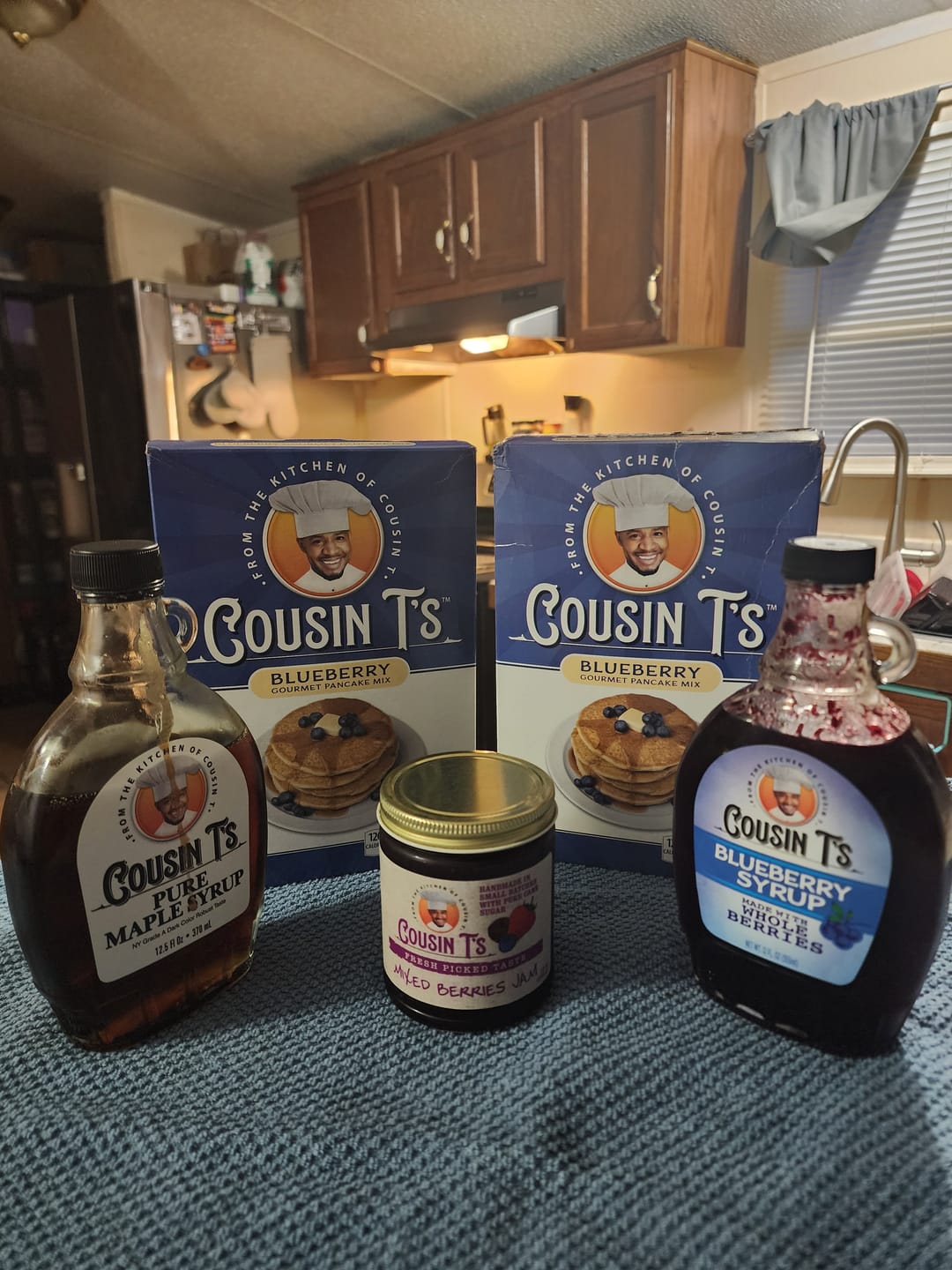 Customer photo review of Cousin T's Blueberry Syrup