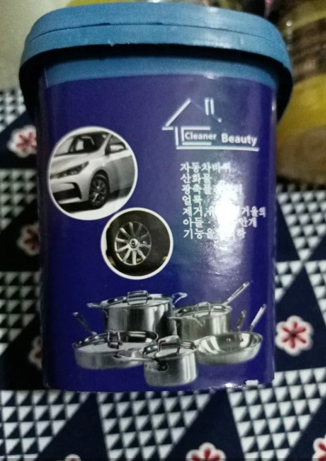 Customer photo review of Korean Cookware Magic Cleaner - (IMPORTED)